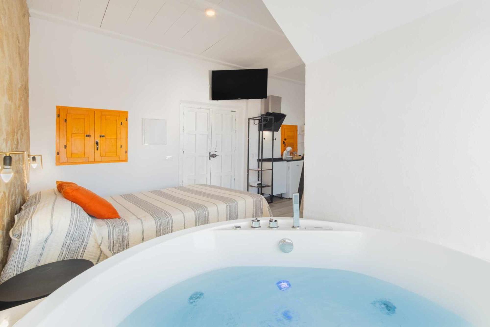 Jacuzzi Amanecer De Plata Decoracion Romantica Chiclana de la Frontera Εξωτερικό φωτογραφία