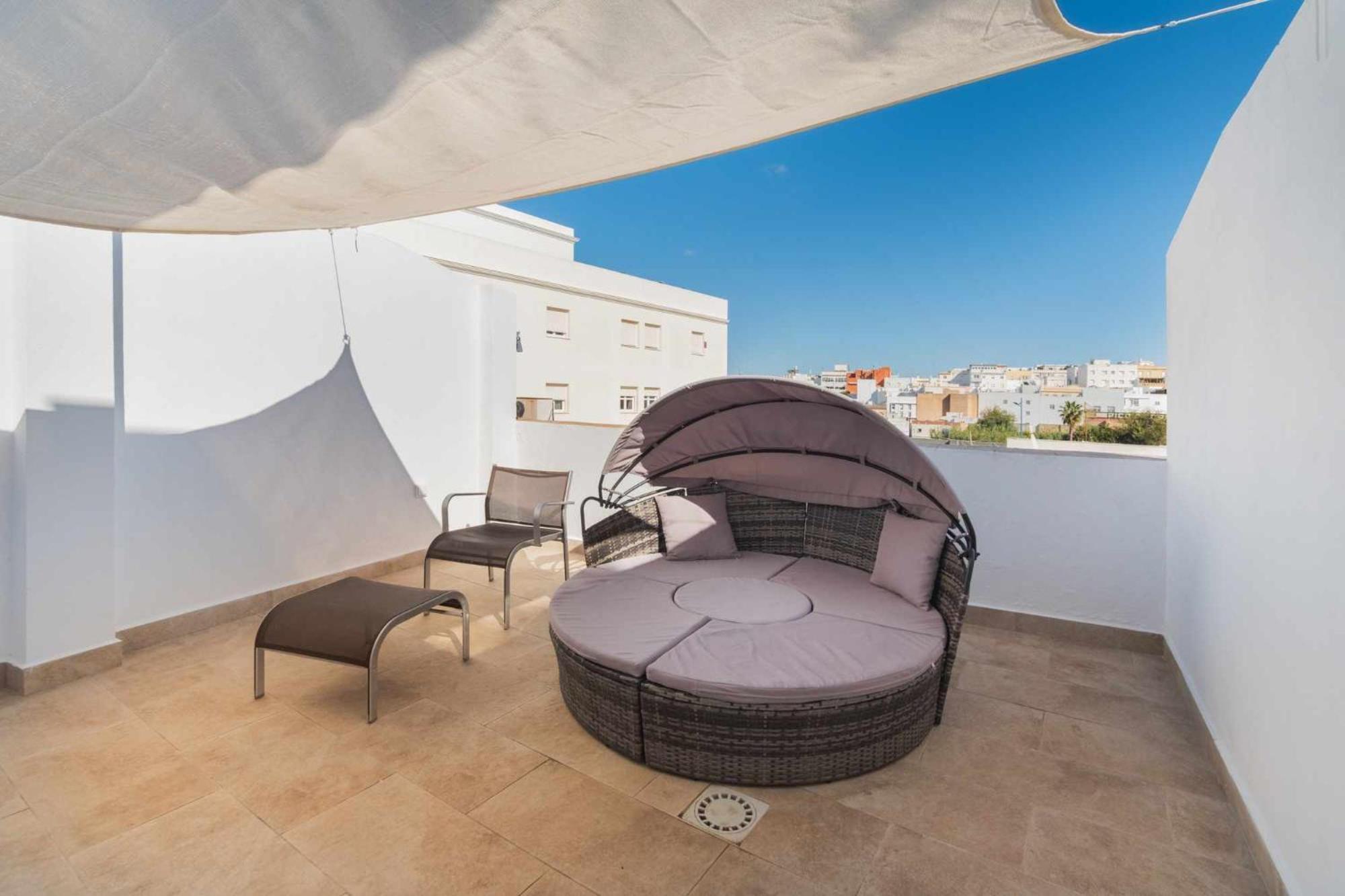 Jacuzzi Amanecer De Plata Decoracion Romantica Chiclana de la Frontera Εξωτερικό φωτογραφία